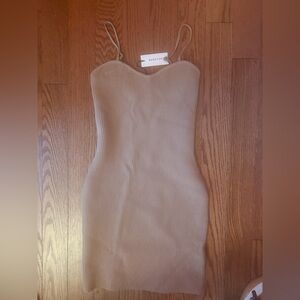 Babaton Aritzia sculpt knit dress NWT